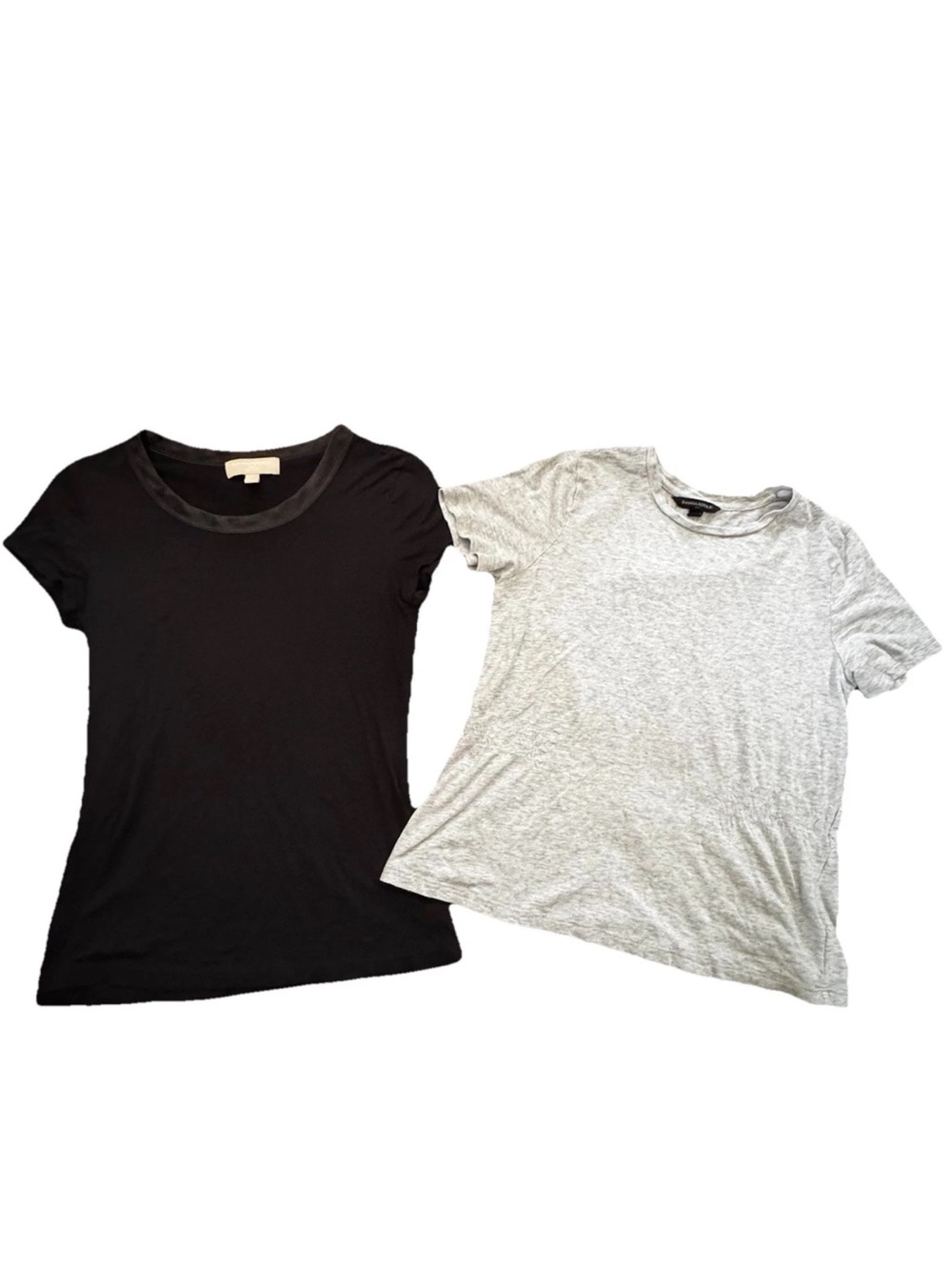 Banana Republic Women’s Size XS Lot Of 2 Shirts Blouses Black Gray Casual